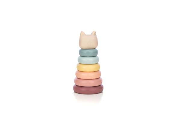 Силіконовий сортер FreeON Вежа Kitty, multicolour (Від народження) | Зображення 1