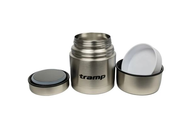 Термос харчовий Tramp з широким горлом 0,5 л, срібний UTRC-077 | Зображення 1