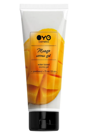 Універсальний ароматизований зволожуючий гель-лубрикант OYO - Mango aroma gel, 75 ml Sex Aura