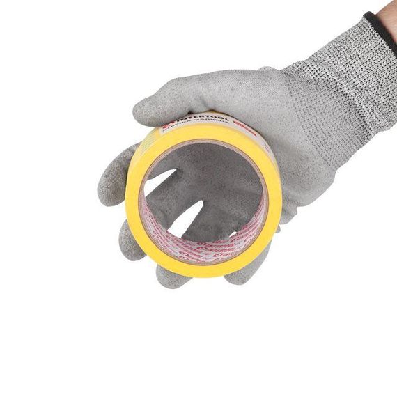Стрічка малярська 48 мм, 20 м, жовта INTERTOOL DM-4820 | Зображення 2