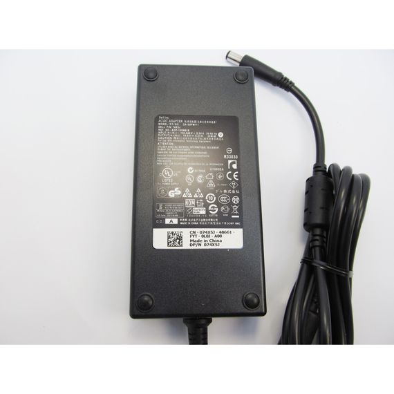Блок живлення до ноутбуку Dell 180W 19.5V 9.23A разъем 7.4/5.0(pin inside) (DA180PM111 / A40252) | Зображення 1