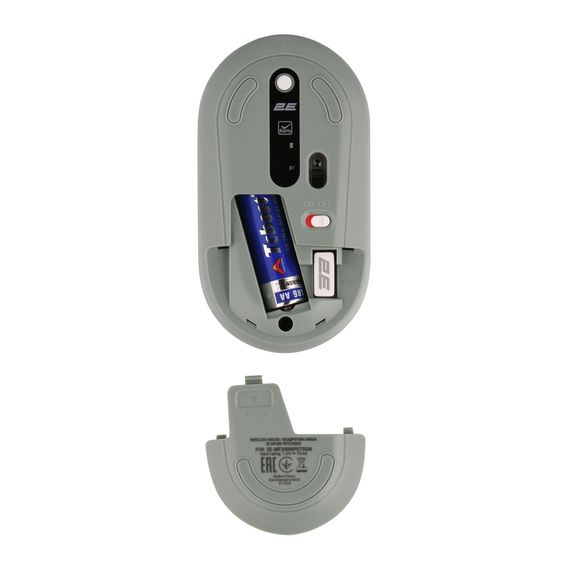 Мишка 2E MF300 PETSDOGS Silent Wireless/Bluetooth Green (2E-MF300WPETSGN) | Зображення 2