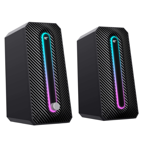 Ігрові колонки 2.0 HV-SK216 10W USB з підсвічуванням чорний Havit | Зображення 3