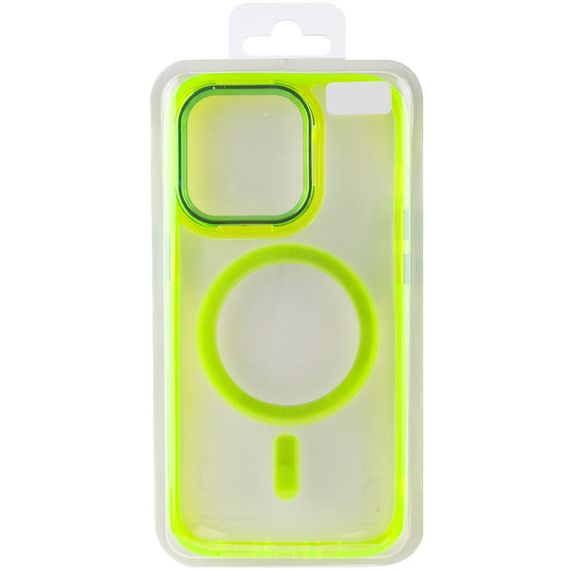 Чохол TPU Iris with MagSafe для Apple iPhone 13 Pro (6.1") Жовтий | Зображення 7
