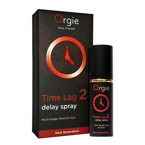 Спрей-пролонгатор Orgie Time Lag 2 Delay Spray, 10 мл, без анестетиков, с экстрактом дамианы Sex Aura