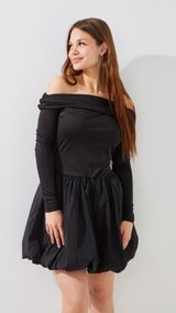Сукня однотонна жіноча LAWA WTC02475 XL Чорний shop (2000999524349)