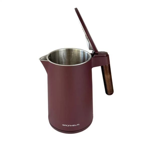 Електрочайник Grunhelm EKS-26701B 1.5 л бордовий | Зображення 7