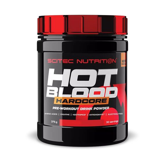 Энергетик Scitec Nutrition Hot Blood Hardcore 375 g /30 servings/ Guarana