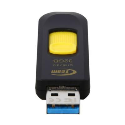 USB флеш накопичувач Team 32GB C145 Yellow USB 3.0 (TC145332GY01) | Зображення 3