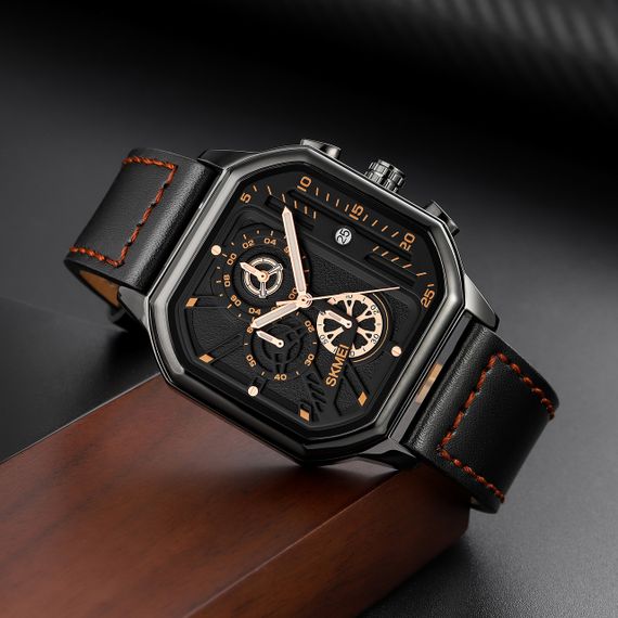 Годинник S2kmei 1963BKRG Black-Rose-Gold | Зображення 3