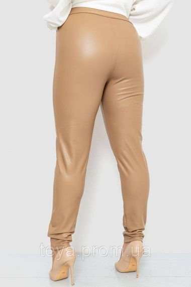 Лосини на флісі батал колір темно-бежевий розмір 4XL FA_007840 | Зображення 3