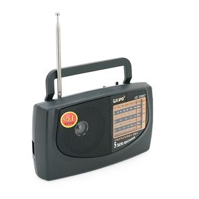 Радіоприймач KIPO KB-308, FM радіо, AUX, корпус пластмас, Black, BOX