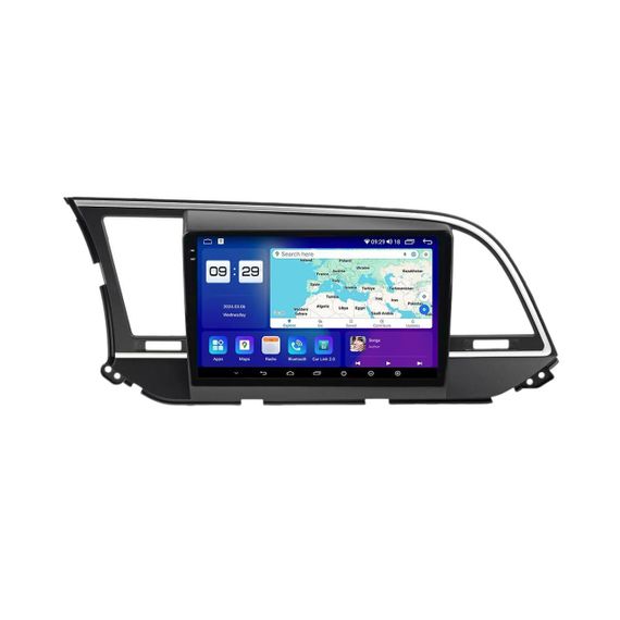 Штатна магнітола серії Mekede M200S 2K під Hyundai Elantra 6 2015-2018 Avante 2015-2018 (W2) 9 дюймів