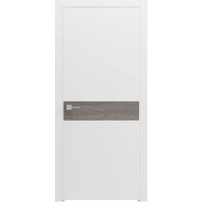 Двері міжкімнатні Rodos LOFT Berta G RAL 9010