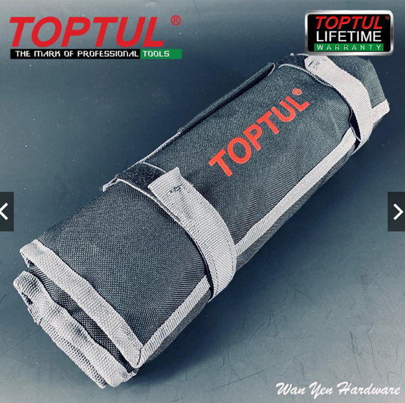 Ключи комбинированные рожково-накидные 12шт 8-22мм (угол 75°) TOPTUL GPAN1201 | Зображення 7