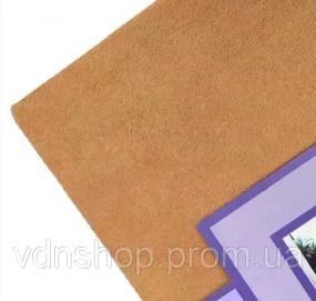 Персикове Простирадло махрове на резинці з наволочками Anisa (220х240+30 см)