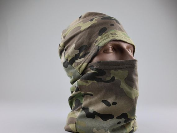 Балаклава літня мультикам,Підшоломник маска тактична трикотажна хб