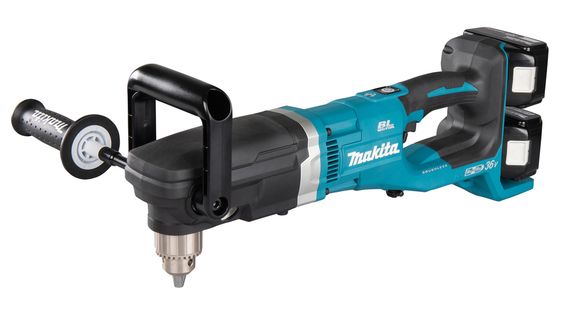 Дриль кутовий акумуляторний Makita DDA460ZK (1.5-13 мм, 0-350/1400 об/хв, 136 Нм, BL, LXT, без акумуляторів та зарядного пристрою) | Зображення 4