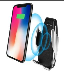 Універсальний автомобільний тримач із бездротовою зарядкою S5 Smart Sensor Wireless Car Charger
