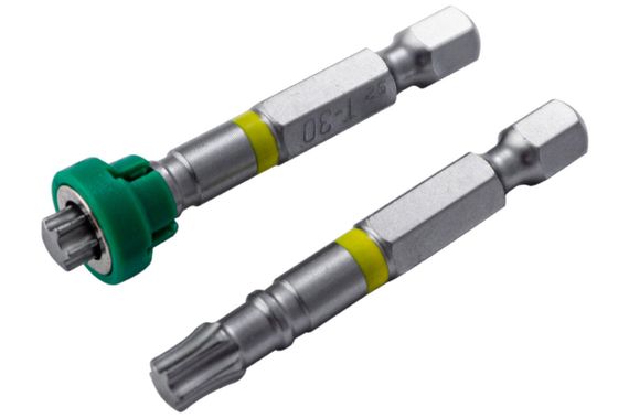 Бита с ограничителем Intertool - T30 x 50 мм Storm (2 шт.) (VT-0232) | Зображення 1