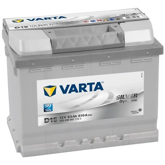 Аккумулятор VARTA 63Ач Silver Dynamic D15 563400061