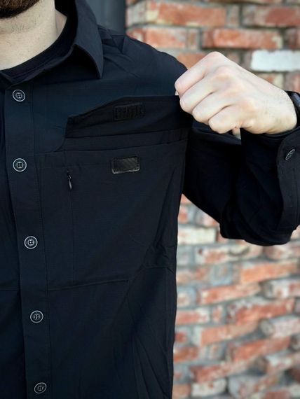 Сорочка Outdoor Чорна Tactical | Зображення 1