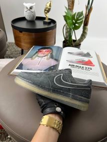 Чоловічі кросівки  Air Force 1 '07 LV8 Grey , весна, літо, осінь , В'єтнам