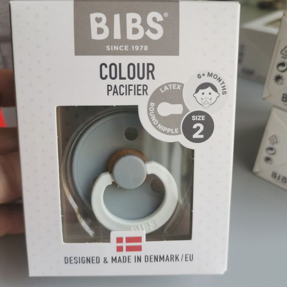 Соска пустушка Bibs Colour Cloud glow 6-18 міс світиться в темряві | Зображення 2