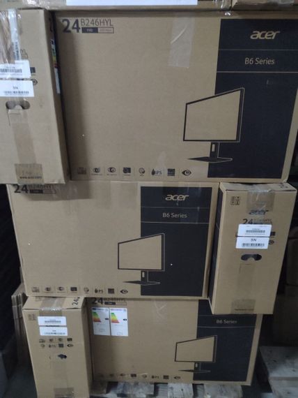 Монітор Acer B246HYL / 24" (1920x1080) IPS / VGA, DVI, DisplayPort б/в | Зображення 6