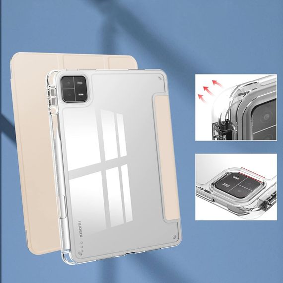 Чохол до планшета BeCover TPU Edge stylus mount Xiaomi Mi Pad 6 / 6 Pro 11" Rose Gold (709557) | Зображення 3