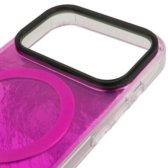 Чехол TPU Shiny Mountain (MagFit) для Apple iPhone 17 Pro (6.3") Pink | Зображення 3