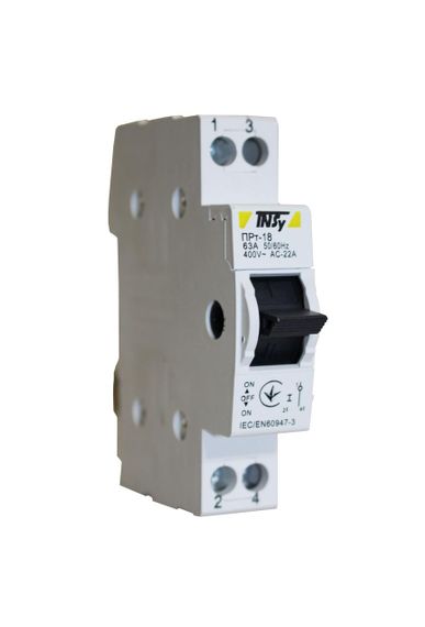Переключатель-разъединитель ПРт-18 "1-0-2" 1Р 63А Ny95506268