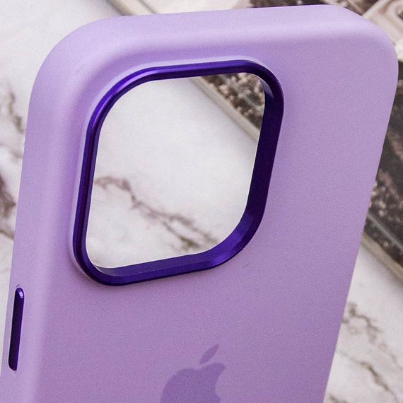 Чохол Silicone Case Metal Buttons (AA) для Apple iPhone 14 Pro Max (6.7") | Зображення 7
