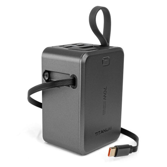 Повербанк 20000mAh TІTANUM WP049 PD70W Grey | Зображення 5