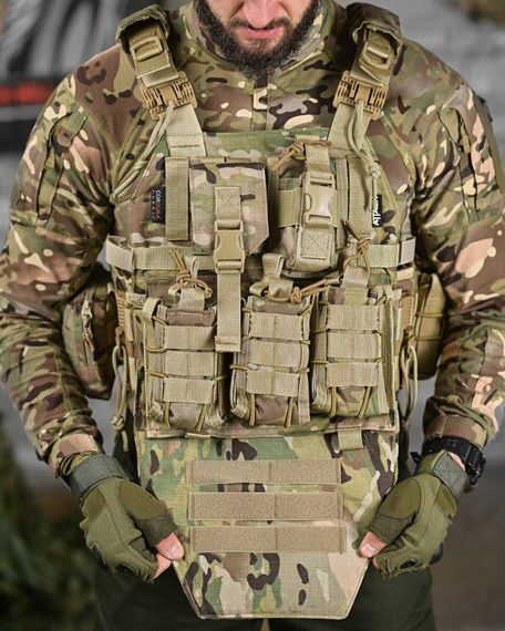 Качественная плитоноска Attack STATIX мультикам ДЛ6477 | Зображення 4