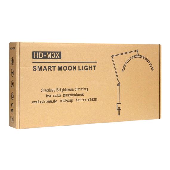 LED Лампа Moon На Струбцині M3X 16" | Зображення 1
