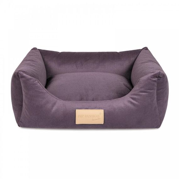 Лежак Pet Fashion «Molly» для собак и кошек, 62х50х19 см, фиолетовый