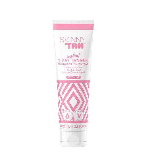 Зволожуючий бронзер для тіла Skinny TAN 1 Day Instant Tanner 100ml