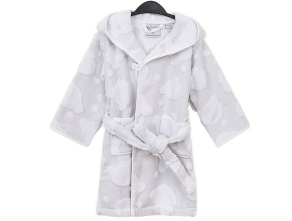 Халат Irya 9153 Туреччина 2-3 роки  Бавовна Сірий