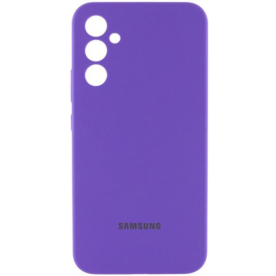 Чехол Silicone Cover Lakshmi Full Camera (AAA) with Logo для Samsung Galaxy S24+ Рожевий/Pink Sand