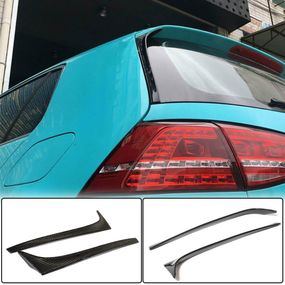 Карбоновые накладки на стойки заднего стекла (для Base) для Volkswagen Golf 7/E-Golf 2012-2020 гг