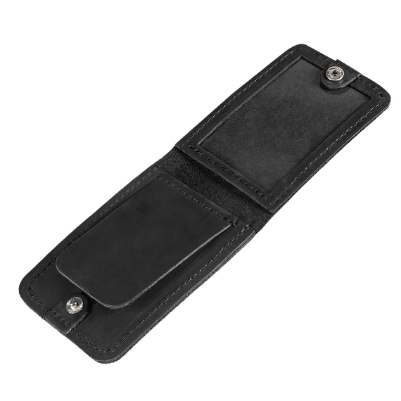 Обкладинка для посвідчення та жетону НПУ Чорна (7987) | Зображення 2