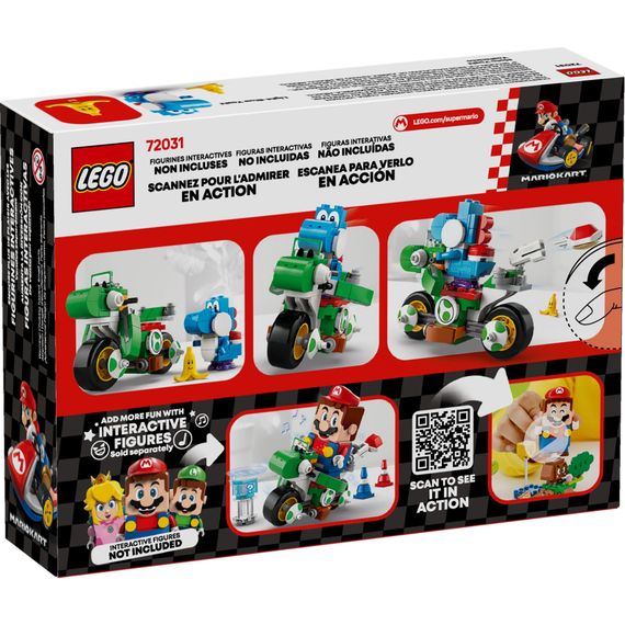 Конструктор LEGO Super Mario Mario Kart – Yoshi Bike (72031) | Зображення 6