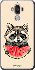 Чохол на Huawei Mate 9 Єнотик з кавуном "4605u-425-2448"