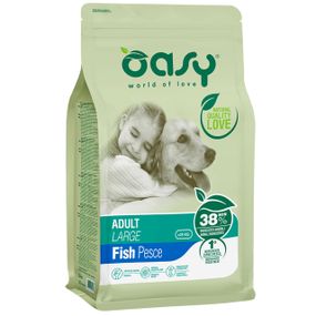 Корм OASY LIFESTAGE Dog Adult Large сухой с рыбой для собак крупных пород 12 кг