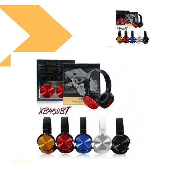 Бездротові навушники Bluetooth 450BT з MP3-плеєром та FM-радіо, XPRO (41166-450BT_231) | Зображення 1