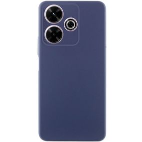 Чохол TPU GETMAN Liquid Silk Full Camera для Xiaomi Redmi 13 4G / Poco M6 4G Синій / Midnight Blue