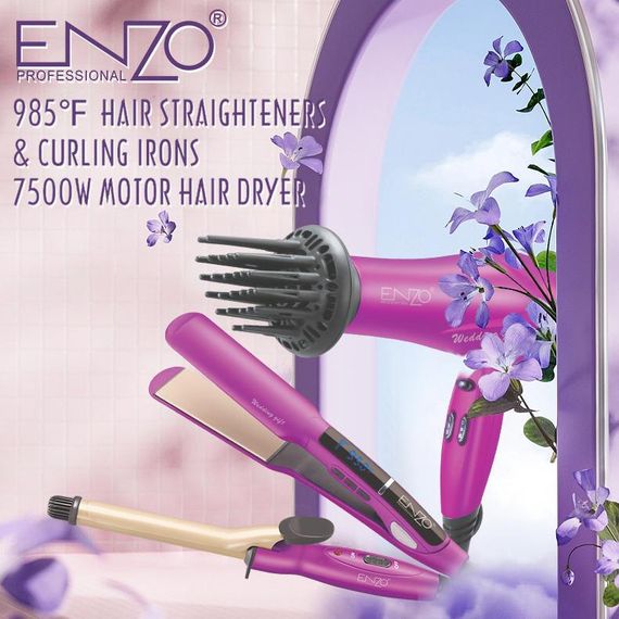 Фен для сушки волос + плойки ENZO EN-6303 (43080-EN-6303_1622) | Зображення 7