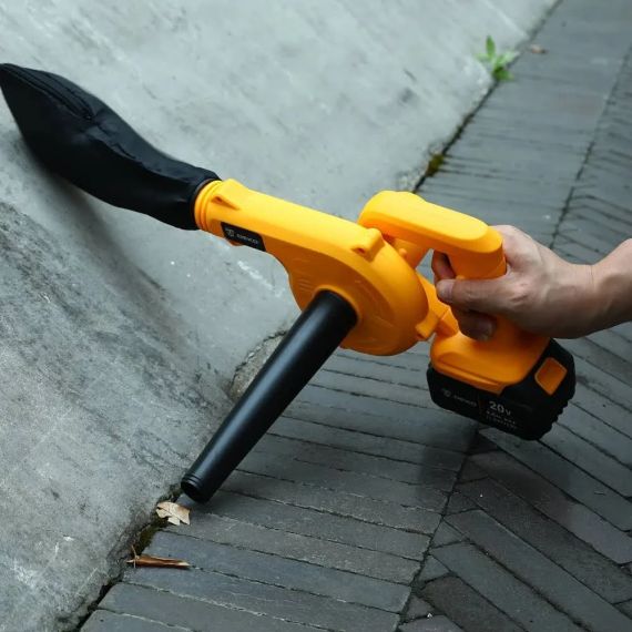 Акумуляторна повітродувка пилосос 2в1 для збирання листя, BLOWER LY-4, бездротовий садовий пилосос-дуйка | Зображення 3
