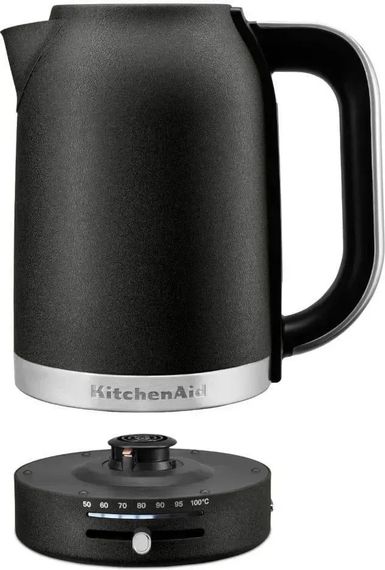 Электрочайник KitchenAid 5KEK1701EBK 1,7 л черный матовый | Зображення 1